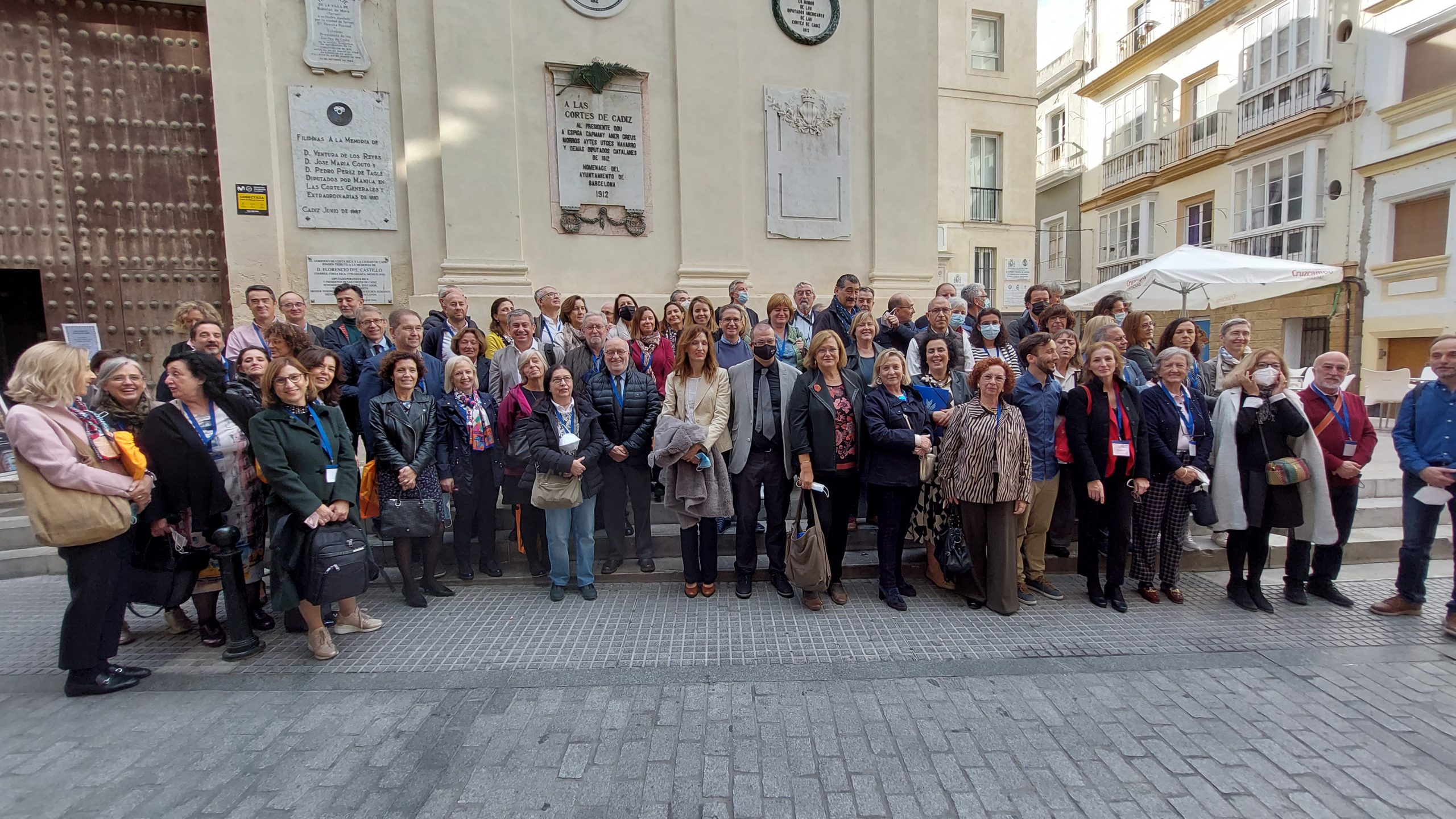 Foto de grupo en XXIII encuentro Cádiz 2021
